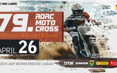 79. Moto-Cross in Lugau am 26.04.2026 auf der Glück-Auf Rennstrecke